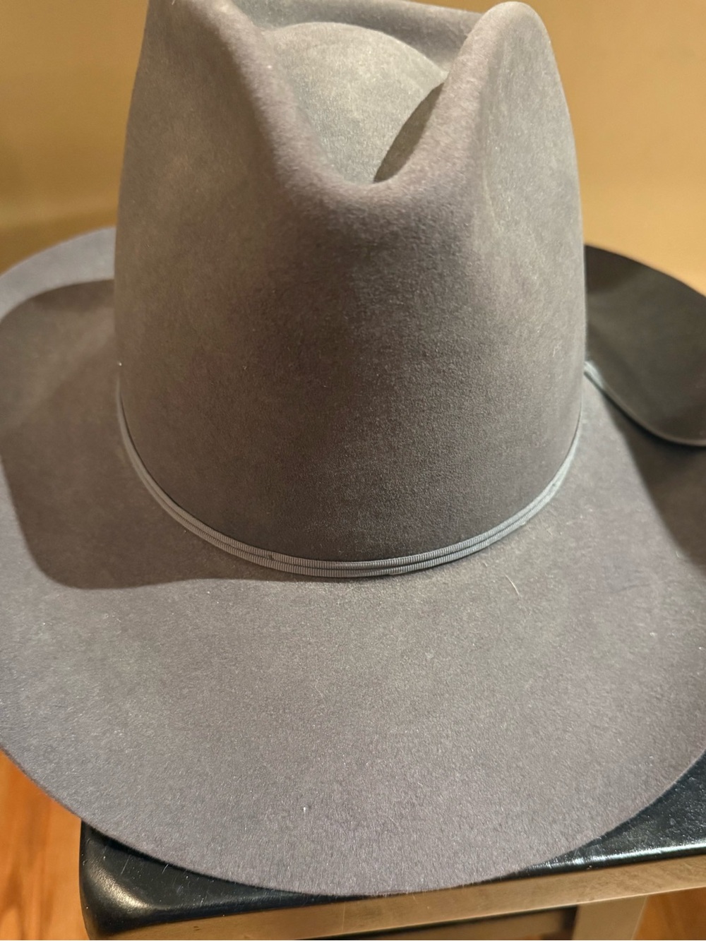 Classic Resistol Mens Cowboy Hat, Granite Grey 7-1/4